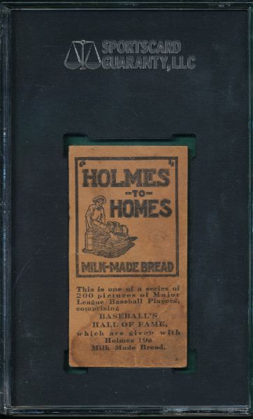 1916 Holmes to Homes #134 Steve O'Neil SGC 30