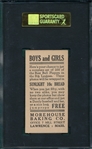 1916 Morehouse Baking #120 Willie Mitchel SGC 40