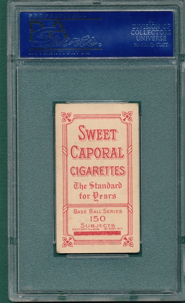1909-1911 T206 Goode Sweet Caporal Cigarettes PSA 4