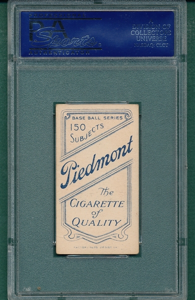 1909-1911 T206 Beaumont Piedmont Cigarettes PSA 5