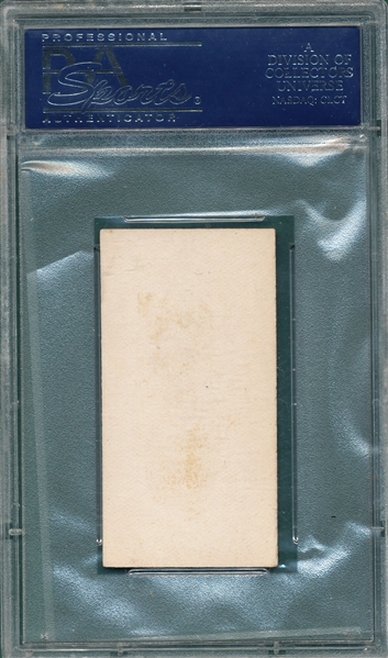 1887 N172 388-1 Wilbert Robinson, Old Judge Cigarettes PSA 2