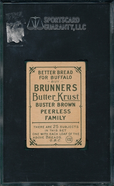 1911-14 D304 Marty O'Toole Brunners Bread SGC 30
