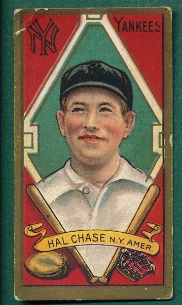 1911 T205 Chase, Both Ears, Piedmont Cigarettes *SP*