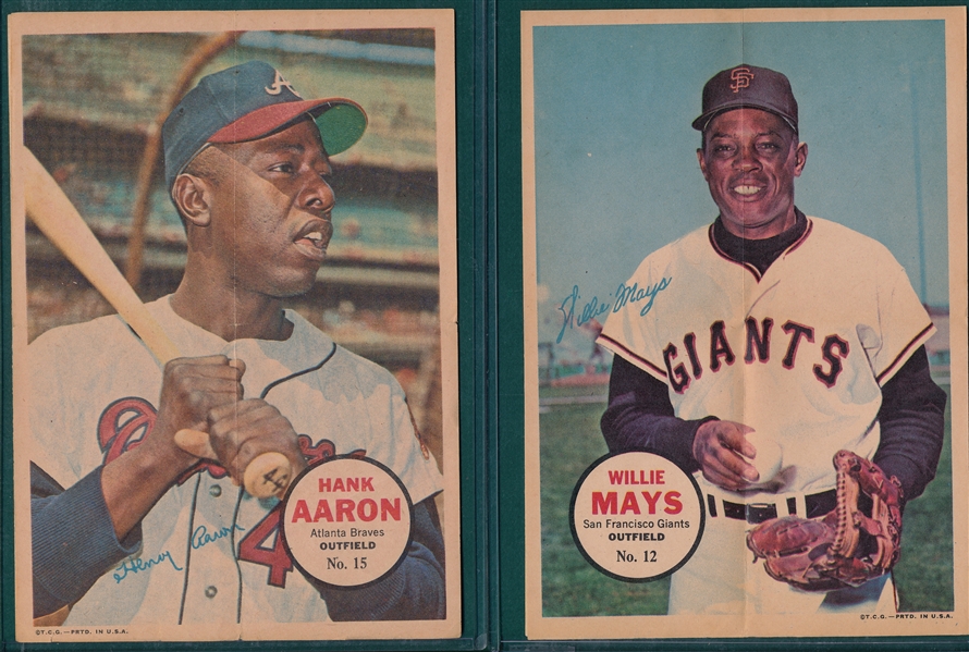 1967 Topps Posters Complete Set (32)