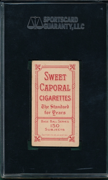 1909-1911 T206 Lumley Sweet Caporal Cigarettes SGC 40
