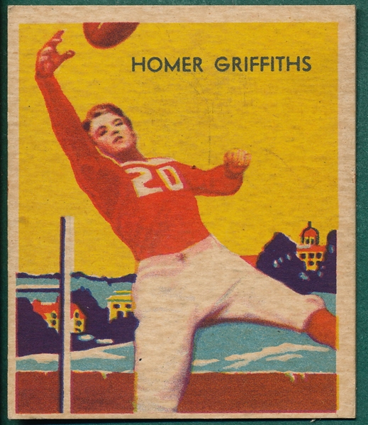 1935 National Chicle #13 Homer Griffiths 