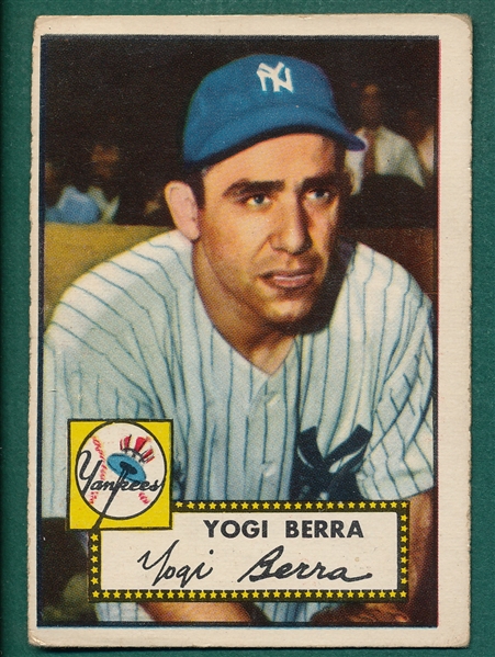 1952 Topps #191 Yogi Berra