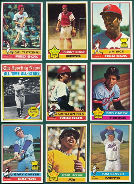 1976 Topps Baseball Complete Set (660)