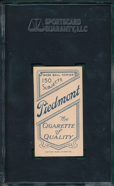 1909-1911 T206 Goode Piedmont Cigarettes SGC 80