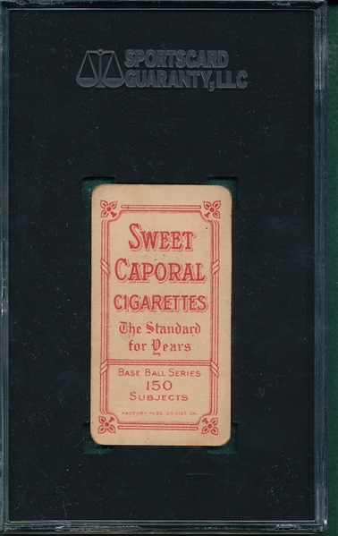 1909-1911 T206 Liebhardt Sweet Caporal Cigarettes SGC 30 *Factory 25*