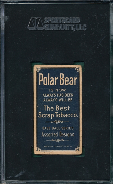 1909-1911 T206 Merritt Polar Bear SGC 40