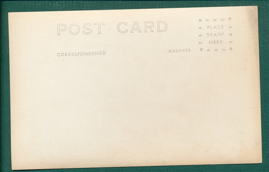 1928 St. Louis Cardinals Postcard W/ Alexander