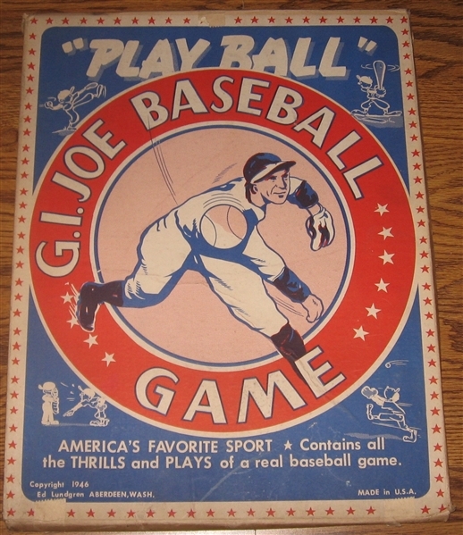 1946 Play Ball GI Joe Baseball Game 