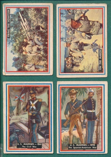 1953 Topps Fighting Marines Partial Set (59/96)