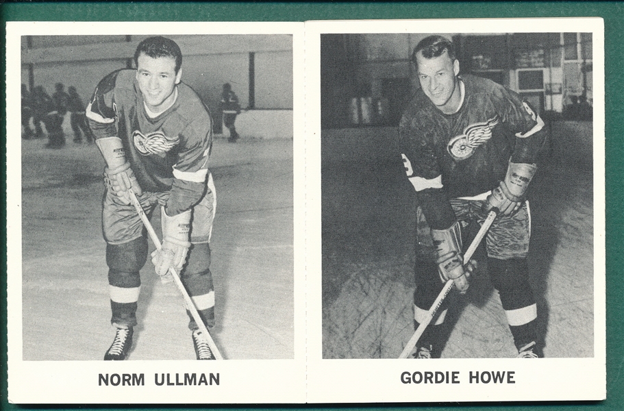 1965-66 Coke Hockey Sets Red Wings, Canadians and Bruins