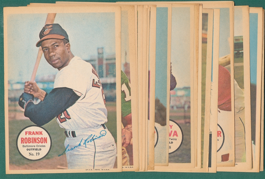 1967 Topps Posters Complete Set (32) 