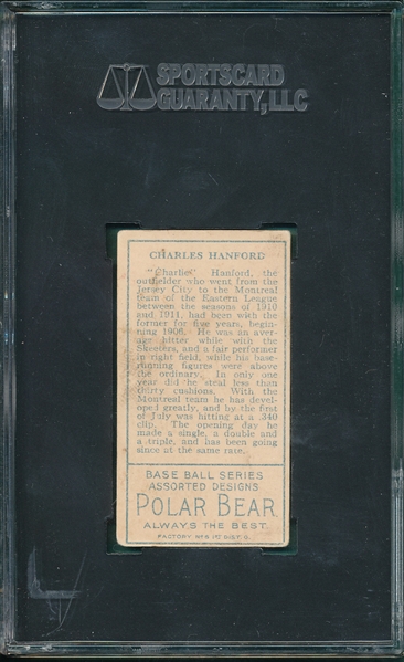 1911 T205 Hanford Polar Bear Tobacco SGC 50 *SP*
