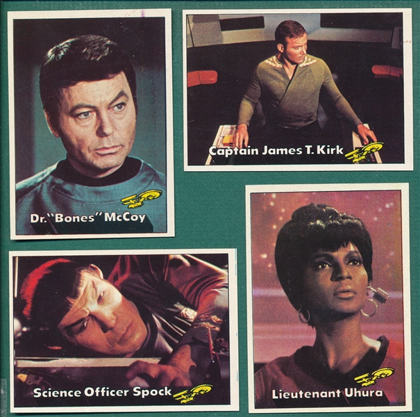 1976 Topps Star Trek Partial Set W/ Stickers