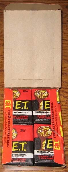 1982 Topps E. T. The Extra-Terrestrial Unopened Box