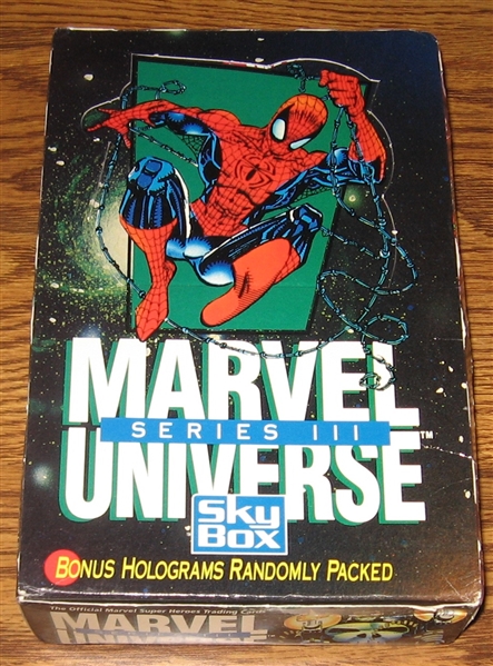 1992 Marvel Universe Series 3 Unopened Box