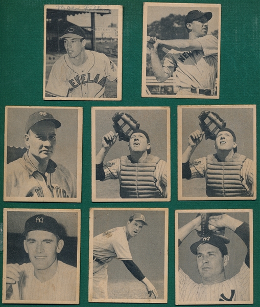 1948 Bowman Lot of (8) W/ Feller