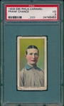 1909 E95 Frank Chance Philadelphia Caramel Co PSA 3