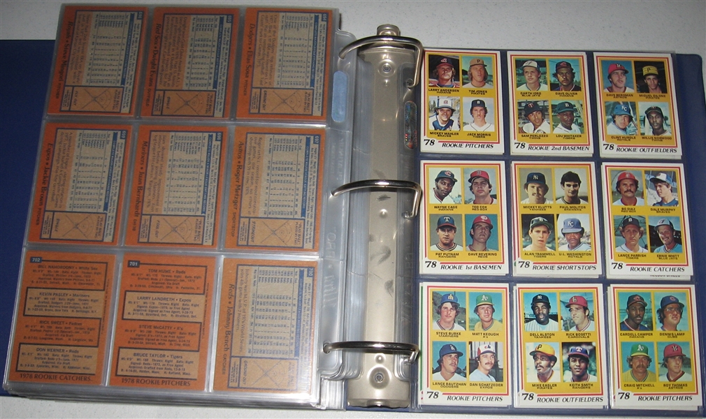 1978 Topps Complete Set (726) W/ Murray & Molitor Rookies