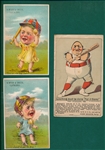 1880s Trade Cards Lot of (3)