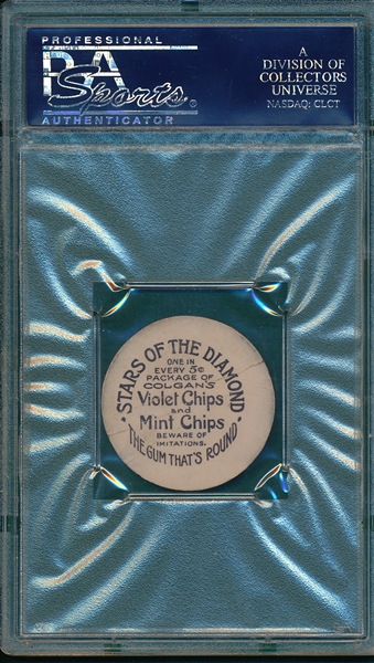 1909 Colgan Chips Eddie Collins PSA 1