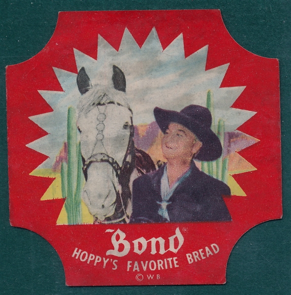 1950s Bond Bread Hoppy's Favorite Bread, Set of (32)