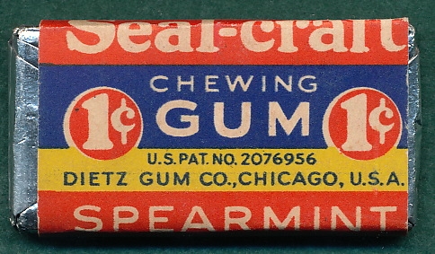 1923 R123 Seal-Craft Gum Package