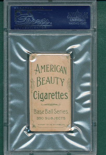1909-1911 T206 Hayden American Beauty Cigarettes PSA 1.5