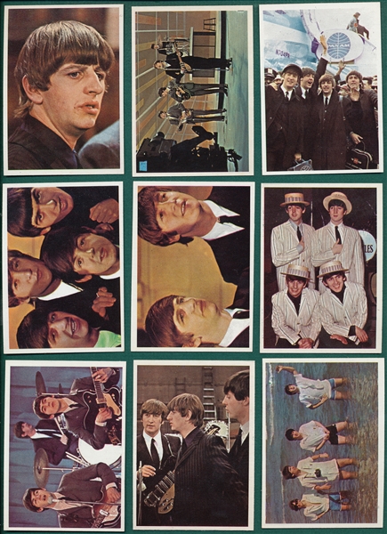 1964 Topps Beatles Color Lot of (9) *High Grade*