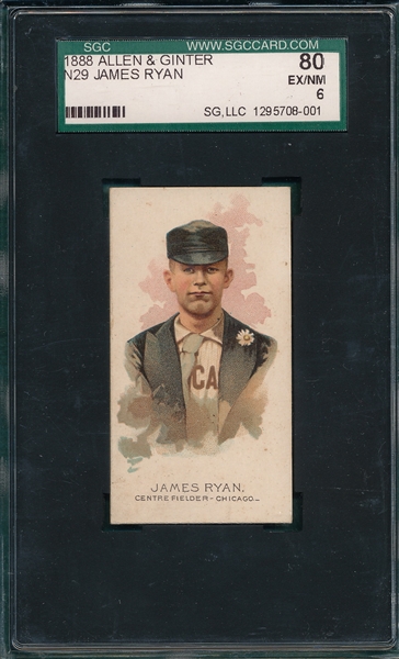 1888 N29 James Ryan Allen & Ginter SGC 80