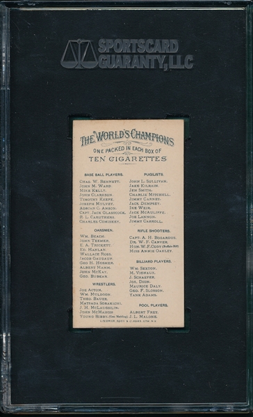 1887 N28 Bob Caruthers Allen & Ginter SGC 84
