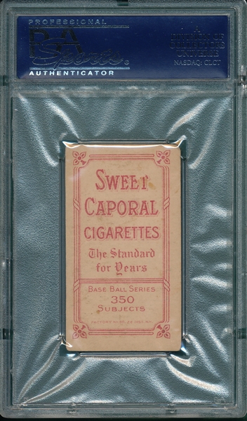 1909-1911 T206 Brown, Mordecai, Chicago Sweet Caporal Cigarettes PSA 2