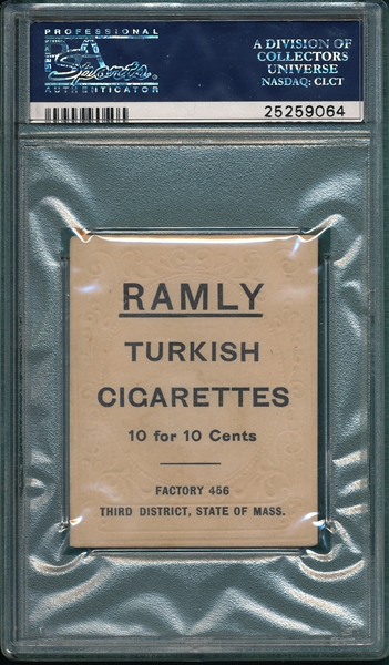 1909 T204 Harry Stienfeldt Ramly Cigarettes PSA 5