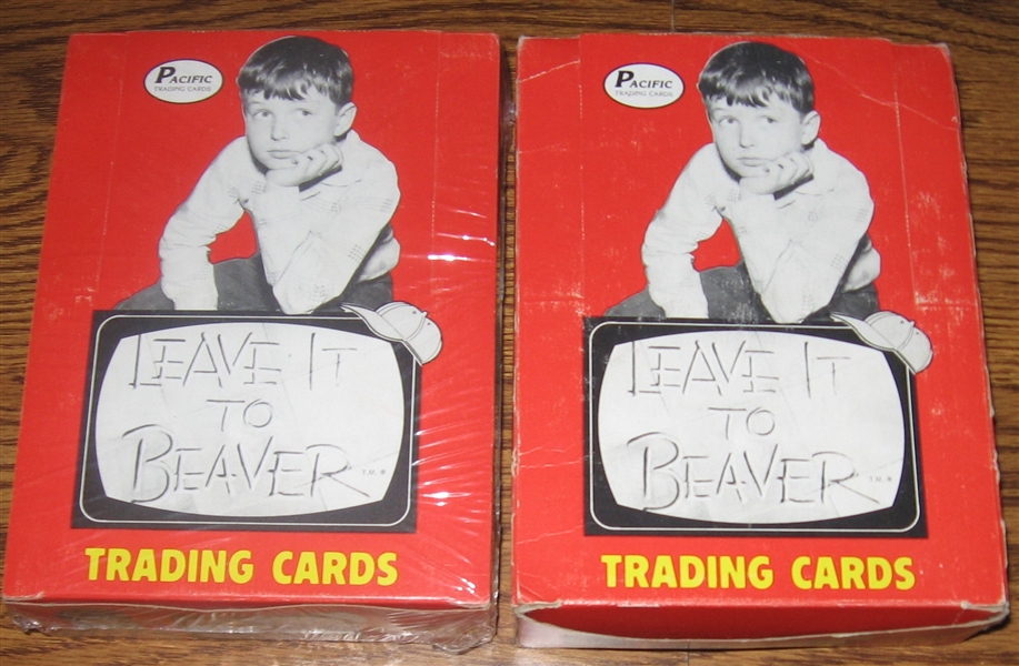 1983 Pacific Leave it to Beaver (2) Unopened Box 