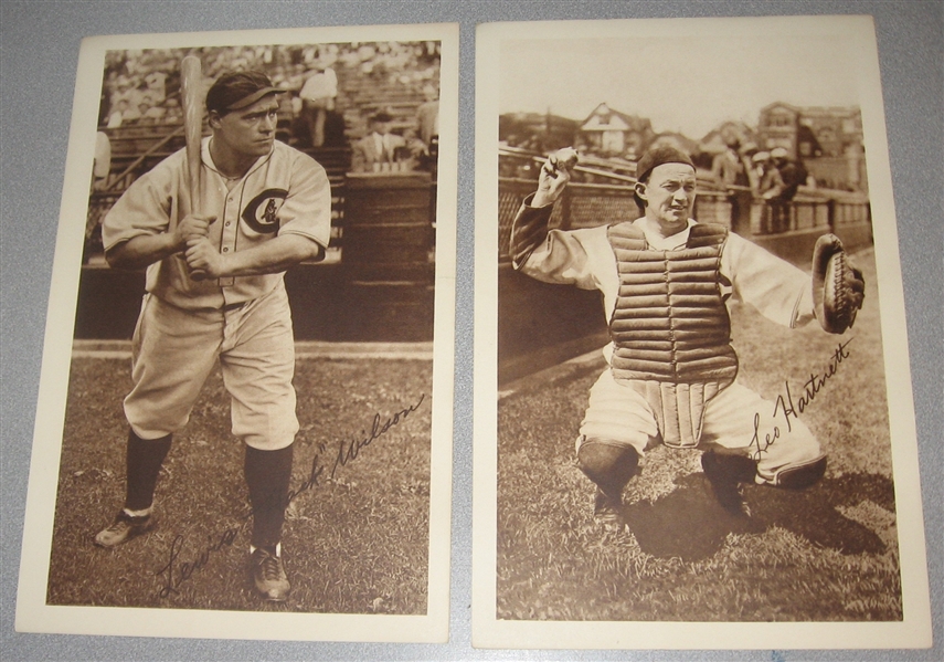 1931 Cubs Team Issue Complete Set (30) W/ Rogers Hornsby