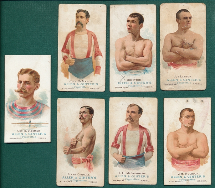 1887 N28 World's Champions Lot of (9) W/ Teemer SGC