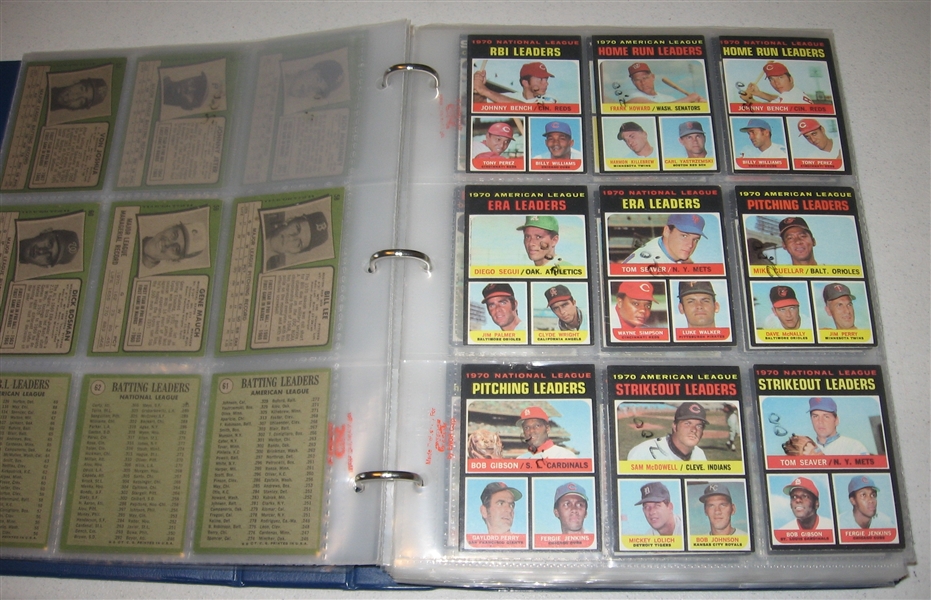 1971 Topps Baseball Partial Set (433) W/ Nolan Ryan