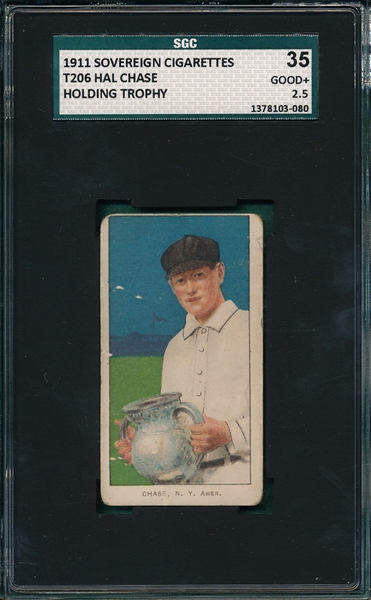 1909-1911 T206 Chase, Trophy, Sovereign Cigarettes SGC 35 *460 Series*
