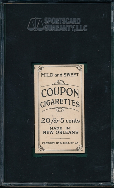 1914 T213-2 Murphy Coupon Cigarettes SGC 30 *Federal League*