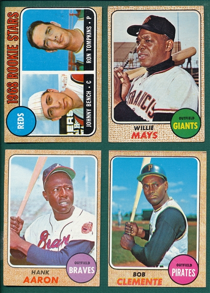 1968 Topps Baseball Complete Set (598) W/ Ryan PSA