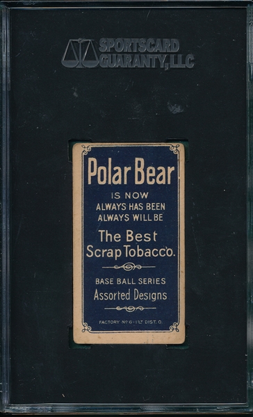 1909-1911 T206 Blackburne Polar Bear SGC 50