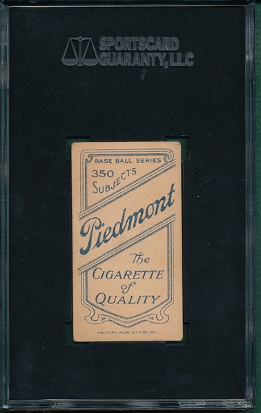 1909-1911 T206 Kelley Piedmont Cigarettes SGC 50