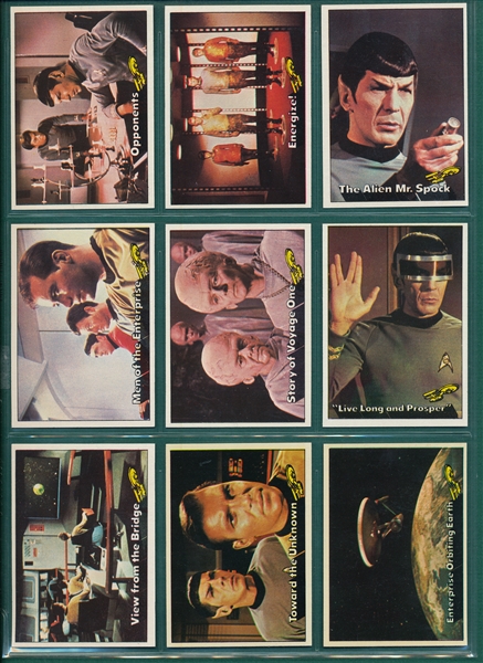 1976 Topps Star Trek Complete Set 