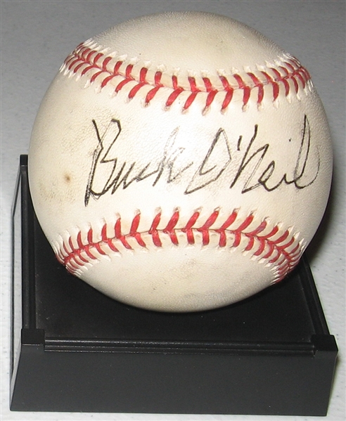 Buck O'Neil Signed Baseball JSA Authenticated