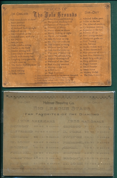 2011 Helmar Brewing Die-Cut 1910s Team Cards Lot of (5) 