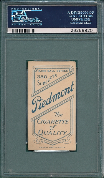 1909-1911 T206 Ganzel Piedmont Cigarettes PSA 5.5